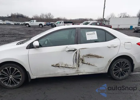 2014 Toyota Corolla S Plus z USA, uszkodzony, nr VIN 2T1BURHE4EC065626